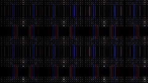 Shining bright light of subtle colorful movements with dots, black background Stock-Footage 309857607