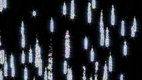 Shining, Bright Matrix-like Effect 스톡 동영상 150004792