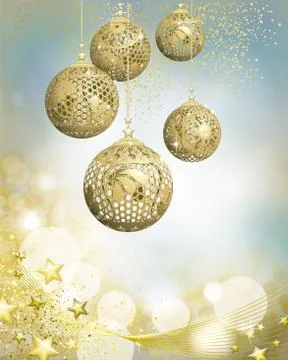 Shining Christmas Stock Illustration