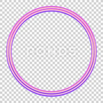 Shining Circle Frame Design PSD Template