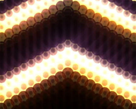 Shining circles, yellow Stock Footage 53880682