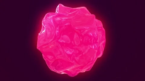 Shining cosmos round frame with light circles light effect. Glowing globe Stock Footage 237706562