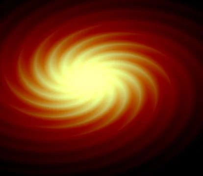 Shining created spiral as background etc. Stock Illustration