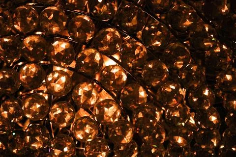 Shining Crystal Elegance Stock Photos