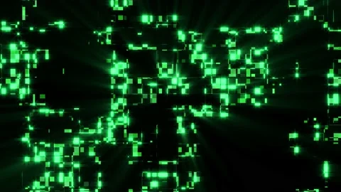 Shining Cyber Pattern Reveal Overlay Stock Footage 220234906