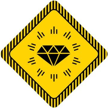 Shining diamond Stock-Illustration