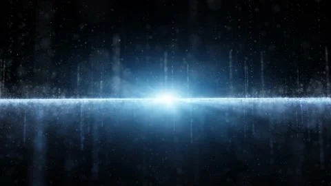 Shining digital cyberspace space network loop animation Stock Footage 229848098