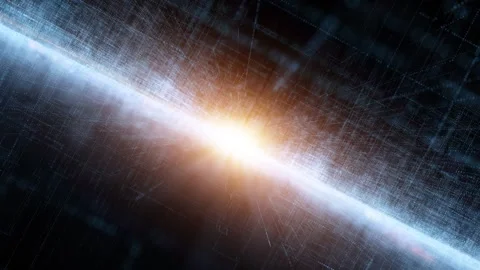 Shining digital technology network lines looping background Stock Footage 334080890