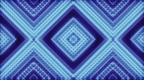 Shining dots, running blue lights diamond Stock Footage 54138436