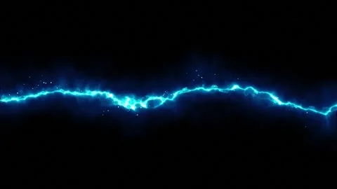 Shining Energy Ray Waving Loop Stock Footage 334054299
