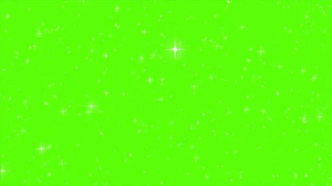Shining falling stars sparkle effect on green screen background Stock-Footage 320791274