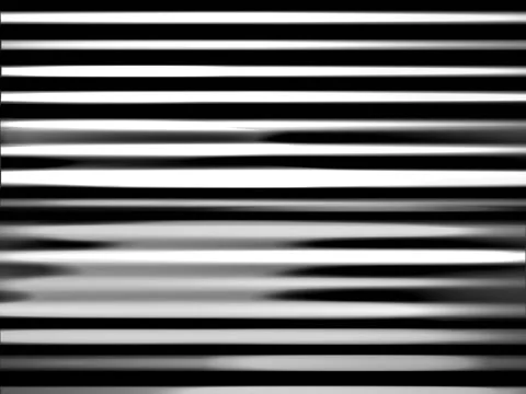 Shining Flickering Black and White Lights Lines Motion Background Stock Footage 75056013