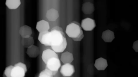 Shining Flickering Particles Black and White Background Stock Footage 99368342