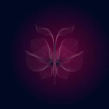 Shining flower Stock Illustration