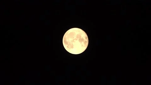 Shining full moon Stock Footage 158245604