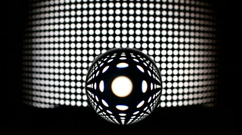 Shining glass sphere Stock Footage 918503