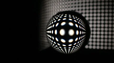 Shining glass sphere 스톡 동영상 920056