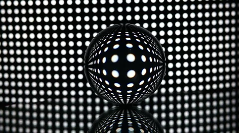Shining glass sphere 库存影片 920524