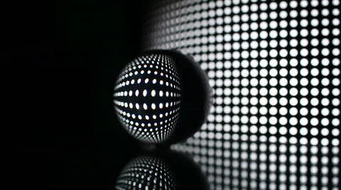 Shining glass sphere 스톡 동영상 940703