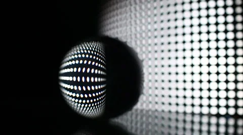 Shining glass sphere 動画素材 940708