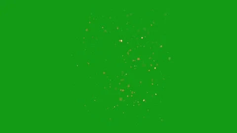 Shining glitter particles motion graphics with green screen background Stock Footage 135296277