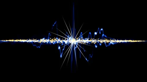 Shining glitter particles motion graphics with night background Stock Footage 144803449