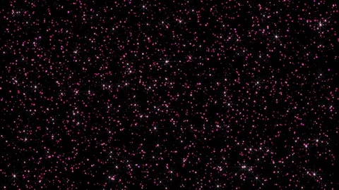 Shining glitter particles move up Video stock 109446229