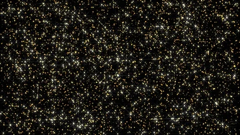 Shining glitter particles move up Stock Footage 109446233