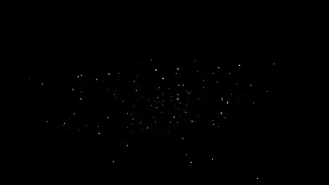 Shining glitter particles over black background Stock Footage 172428726