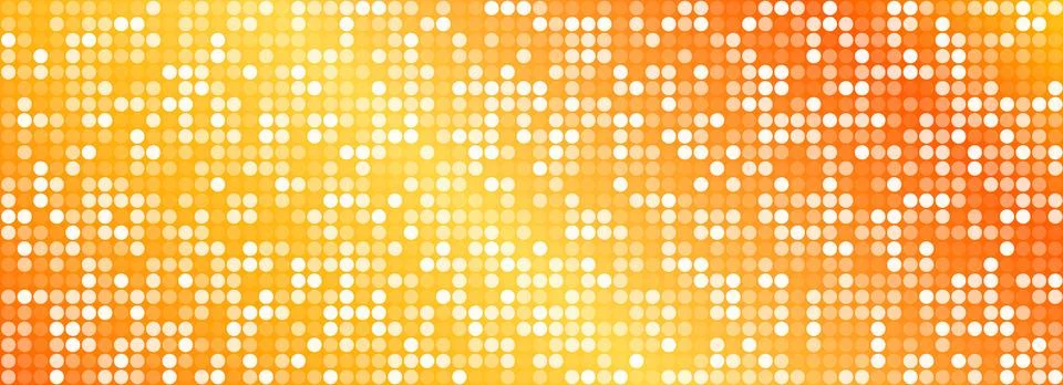 Shining gold disco party pattern background. Iridescent golden sequin mosaic Stock Illustration
