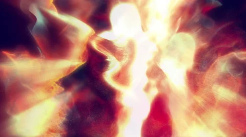 Shining gold particles, 3D animation, looping Stockbeeldmateriaal 65001977