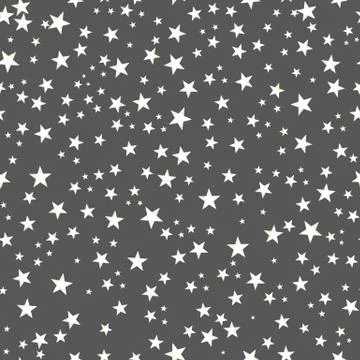 Shining golden and white colored stars Stock Illustration