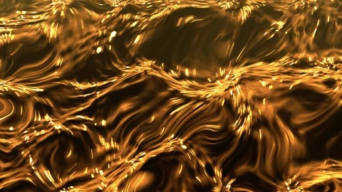 Shining golden looping backgdrop Stock Footage 116715516