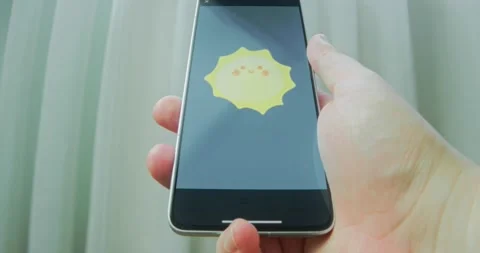 Shining golden sun smiling, presentation Stock Footage 313501203