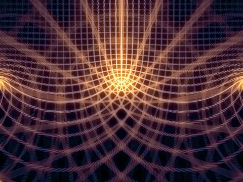 Shining Grid Lines Stockillustratie