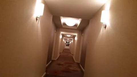 Shining Hallway Stock Photos