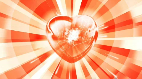 Shining Heart Video stock 598623