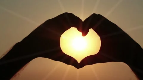 Shining Heart Stock Footage 154273968