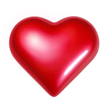 Shining heart Stock Photos