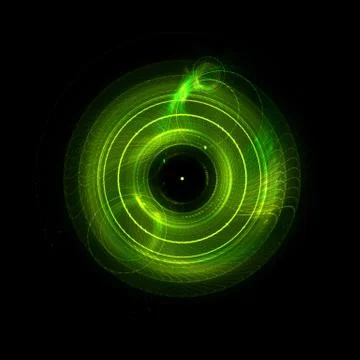 Shining Lenses of Objective, Adjustment  Control   - Fractal Art Stock Illustration
