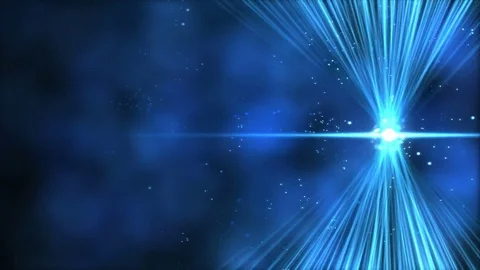 Shining Light across Screen Animation - Loop Blue Stock Footage 74841170