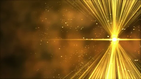 Shining Light across Screen Animation - Loop Yellow Stock Footage 74842011