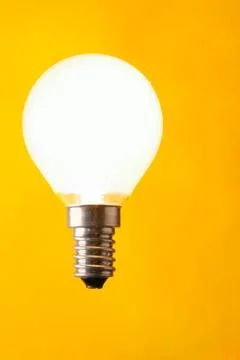 Shining light bulb Stock Photos