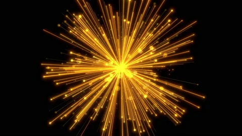 Shining light magic particles intro background Vidéo 204020913