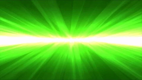 Shining Light Rays Animation - Loop Green Stock Footage 82026826