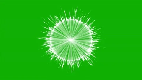 Rays Green Screen Effect