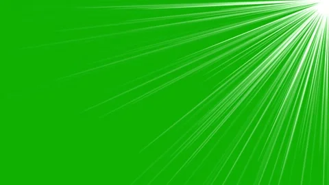 Shining light rays from corner green scr... | Stock Video | Pond5