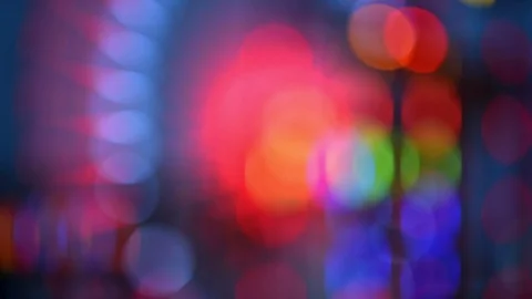 Shining Lights in Prater in Vienna Stock Footage 108671165