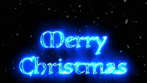 Shining merry christmas motion graphics with green screen background Stock Footage 132086939