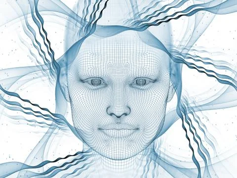 Shining Mind Stock Illustration